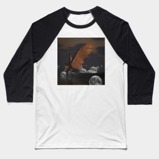 Angel collects moons Baseball T-Shirt